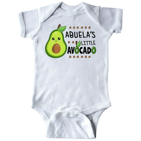 

Inktastic Abuela s Little Avocado with Cute Baby Avocado Gift Baby Boy or Baby Girl Bodysuit