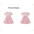 thumbnail image 3 of Emy Dola Little Girls Bunny Appliques Tutu Dress Princess Fluffy Tiered Party Tulle Dresses for Kids 2-7Y, 3 of 8