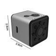 thumbnail image 4 of Grabadora de video digital SQ13 Ultra-Mini DV Pocket WiFi 1080P Cámara Videocámara con estuche impermeable de 30 m, 4 of 4