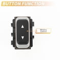 thumbnail image 3 of Interruptor de ventana eléctrica trasera derecha delantera único 1Pc para Lincoln Town Car 03-08 No.5W1Z14529AA, 3 of 7