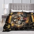 thumbnail image 3 of Tiger Blanket for Boys Girls King Tiger Throws Blanket Super Soft Flannel Cozy Cool Wild Animals Blankets Warm Lightweight Fleece for Sofa Couch Bed Gift for Kids Teens Adults 60"x50", 3 of 6