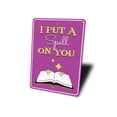 thumbnail image 4 of I Put a Spell on You Novelty Sign, Metal Wall Decor - 10x14 inches, 4 of 4