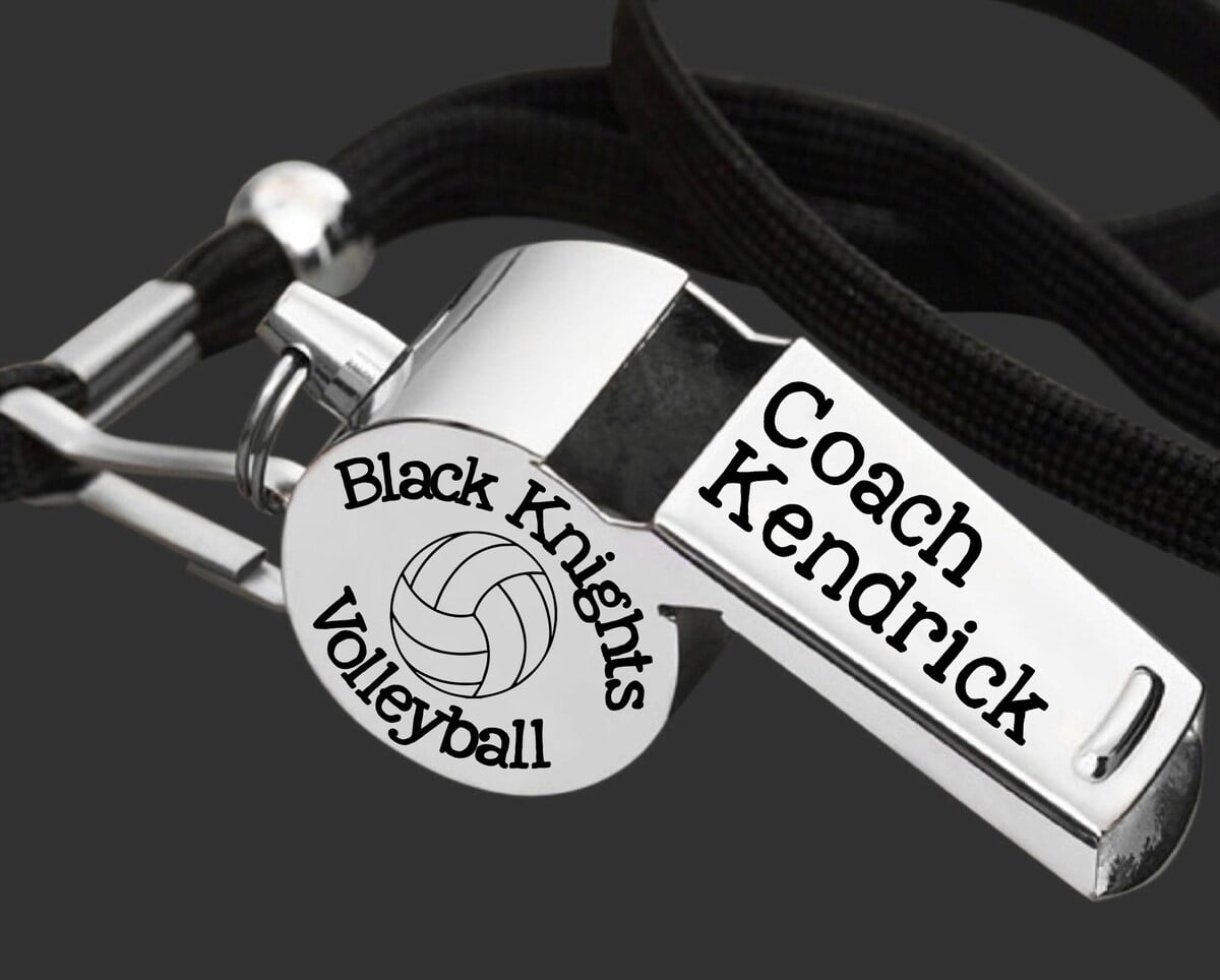 Volleyball Coach | Coach Whistle | Coach Gift | Gift for Coach | Coach  Appreciation | Personalized Whistle | Engraved Whistle | Mens Gifts -  