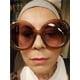 thumbnail image 2 of Lentes de sol ADE WU grandes, redondos, estilo vintage años 60 y 70 para mujer, 2 of 6