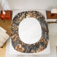 thumbnail image 5 of Feelyou Branches Plant Adult Bed Sheets, Autumn Maple Leaf King Sheets, 4 Pieces, 5 of 7