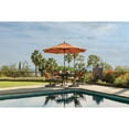 thumbnail image 4 of Simply Shade Catalina 108" Octagon Push Button Tilt Umbrella in Bronze/Navy, 4 of 13