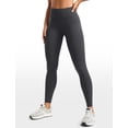 thumbnail image 3 of Pantalones INGIA Cintura Alta 25" Yoga Control de Abdomen Gris S, 3 of 6