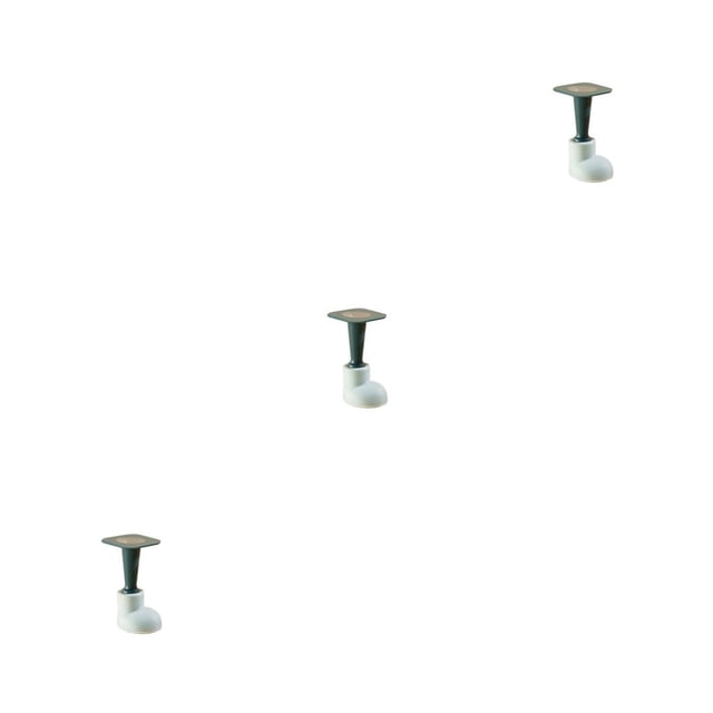 Riwesomey Tope de puerta Montado Protector de pared Autoadhesivo Sin perforaciones Tope de puerta extraíble Plástico Oficina Parachoques de seguridad Type1 NO1 Riwesomey CBP316725