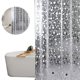 thumbnail image 1 of Cortinas de ducha resistentes, esmeriladas, resistentes al agua, cortinas de baño (180 x 180 cm), 1 of 5
