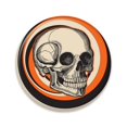 thumbnail image 1 of Beistle BT167 Vintage Halloween Skull Button, 1 of 1