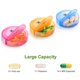 thumbnail image 3 of Pastilleros diarios grandes para pastillas/vitaminas/aceite de pescado/suplementos, pastillero sin Bpa, organizador semanal de pastillas fácil de limpiar, 7 días, 2 veces al día, dos piezas, 3 of 4