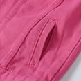 thumbnail image 6 of Women's Denim Jackets Clearance, Baberdicy Womens Candy Color Denim Jacket Relaxed Fit Casual Jean Trucker Jackethot Pinkl, 6 of 7