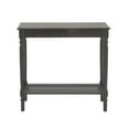 thumbnail image 6 of DecMode Black Traditional Wood Console Table, 31"W x 32"H, 6 of 12