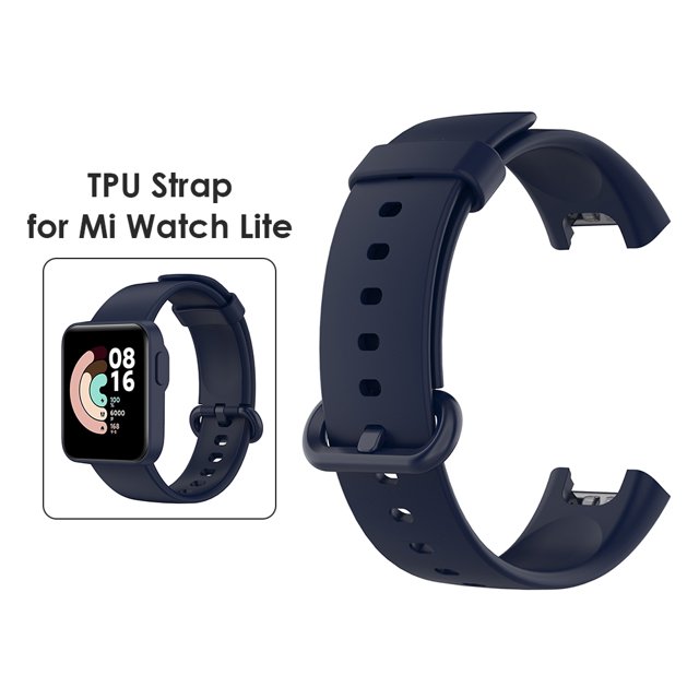 Correa de reloj inteligente de TPU para Mi Watch Lite/Redmi Watch (azul tinta)