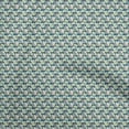 thumbnail image 1 of oneOone Cotton Poplin Teal Blue Fabric Kids Animal Diy Clothing Quilting Fabric Print Fabric By Yard 42 Inch Wide, 1 of 5