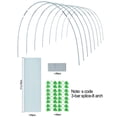 thumbnail image 1 of Ruibeauty Diy Plant Support Fiberglass Support Hoops Frame Greenhouse Hoops For Garden, 1 of 6