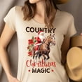 thumbnail image 4 of Pig Farm Graphic T-Shirt | Cute Country Animal Tee for Men Women Kids, Maroon, Size L, 4 of 6