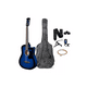 thumbnail image 2 of Guitarra Acústica Femmto AG002 con Accesorios para diestros Azul arce brillante, 2 of 4