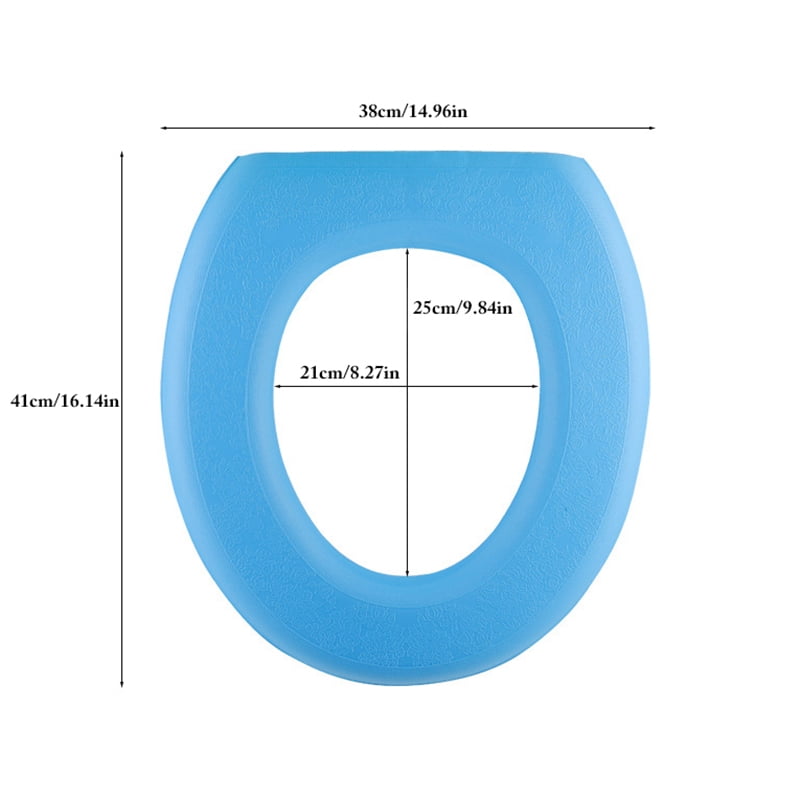 Toilet Seat Pad Waterproof Soft Adhesive Toilet Seat Cushion Toilet