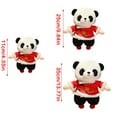 thumbnail image 3 of BQBQERT Realistic Panda Plushes Toy Cuddle Cushions for Kids and Adults Comforting Companions, 3 of 21