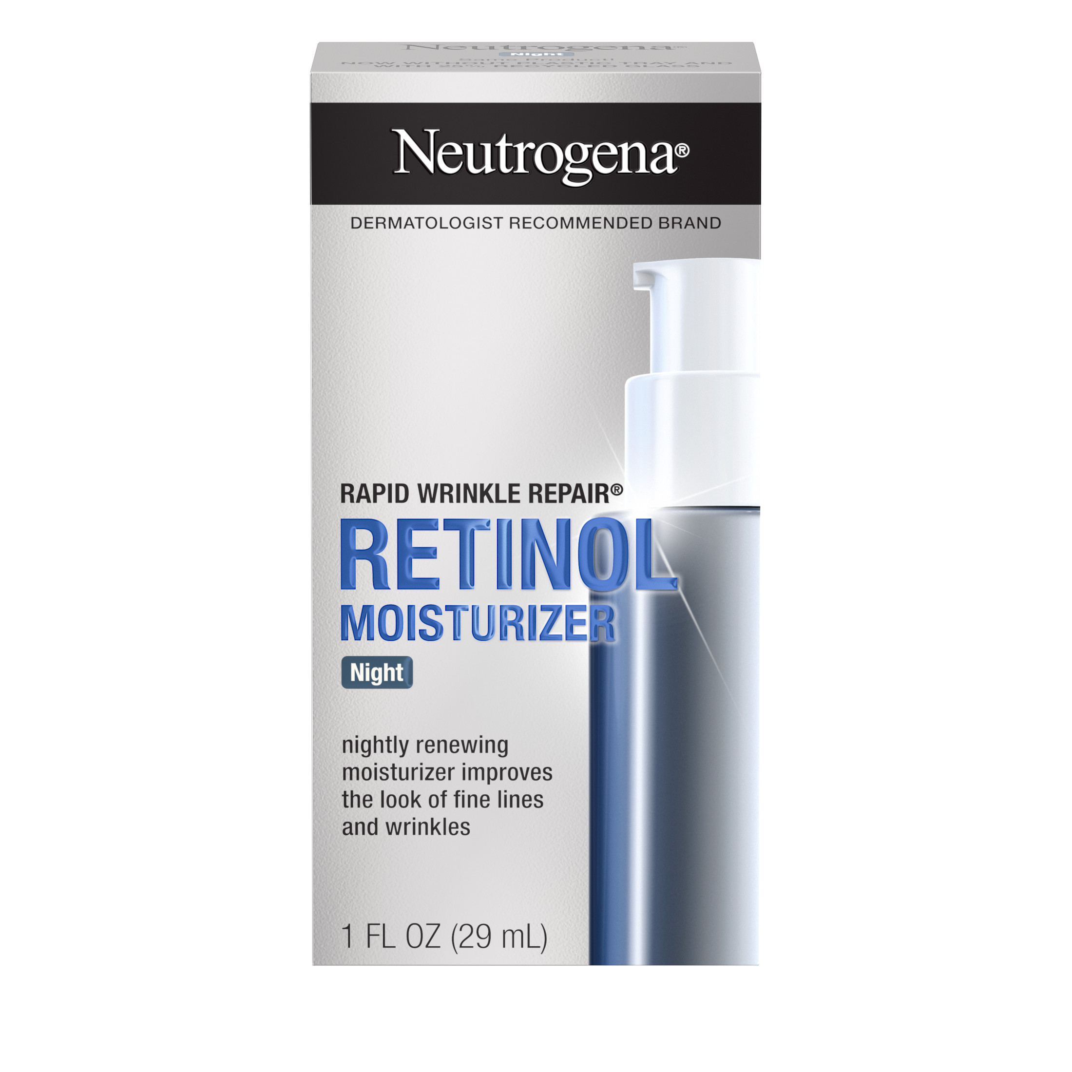 Neutrogena Rapid Wrinkle Repair Night Cream, 1 fl oz photo 1