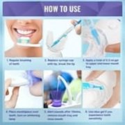 Whitebite Pro Gentle Teeth Whitening Kit with 4 Teeth Whitening Gels & 2 Remineralization Gels