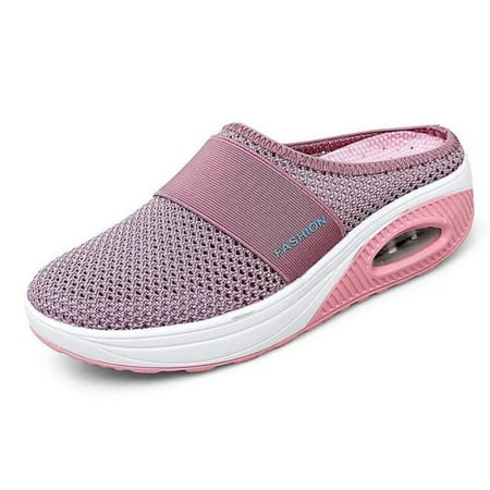 

Walking Shoes Breathable Casual Mesh Slip on Walking Shoes