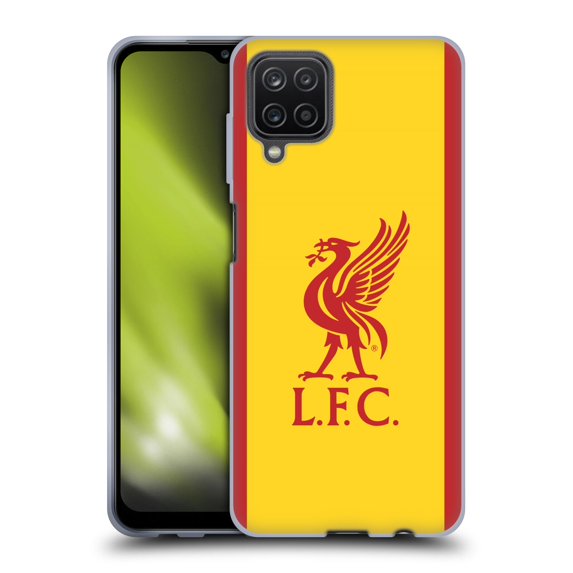 Head Case Designs Officially Licensed Liverpool Football Club 2021/22 Third Soft Gel Case Compatible with Samsung Galaxy A12 (2020)