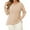 Light Almond, variant on a.Jesdani Women Plus Size Sweatshirts Crew Neck Side Slit Soft Oversized Pollover Sweatshirts 3XL
