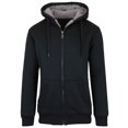 thumbnail image 2 of GBH Men's Heavyweight Sherpa Fleece-Lined Zip Hoodie (S-2XL), 2 of 8