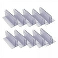 thumbnail image 1 of 2X 10 Uds soporte de Clip promoción transparente para almacén restaurante 5cm x 4cm x 2 piezas, 1 of 8