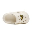 thumbnail image 2 of Clogs for Boys, Boys Garden Clogs with Cute Traffic Cars Charms Garden Clog Girls Non Slip Sandals Lightweight Slip-on Water Shoes Girls Boys Beach Pool Shower Slippers Summer Sandals White 3435, 2 of 6