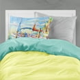 thumbnail image 2 of Carolines Treasures JMK1088PILLOWCASE Towering Q Sailboat Fabric Standard Pillowcase Standard multicolor, 2 of 2