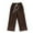Coffee, variant on Kids Clothes Girls Casual Corduroy Wide Leg Sweatpants Elastic Waist Joggers Pants with Drawstring Size 5-15