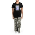 thumbnail image 4 of CafePress - Banjo Women's Dark Pajamas - Women's Short Sleeve Print T-Shirt and Pants Dark Cotton Pajama Set, 4 of 7