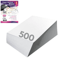 thumbnail image 1 of Papel Opalina CURSOR Gruesa 500 Hojas Blancas 225g Carta Paquete Blanco, 1 of 7