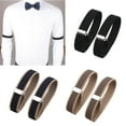 thumbnail image 2 of Unisex Stretchy Long Sleeve Garters Men Elasticated Arm Band Shirt Sleeve Holder, 2 of 10