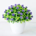 thumbnail image 4 of Simulation Plants Potted Beautiful Lifelike Plastic Realistic Artificial Bonsai for Home, 4 of 8