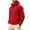 Red, variant on Miqool Mens Lightweight Hooded Jacket Zip Up Casual Outdoor Windbreake Coat Hiking Cycling Jacket with Pockets