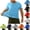 Gray, variant on Afuyipoi Men's Summer Solid Color Casual Stretch Running & Fitness Quick-Dry Short Sleeve Crewneck Top,Polyester Fabric Quick-Dry Stretchable Casual T-shirts Light Blue S