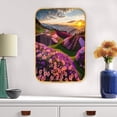 thumbnail image 6 of 12x8 Inches Framed Flowers Wall Art Wildflower Botanical Nature Pictures Garden Landscape Print Artwork with Gold Frame for Study,Crystal Porcelain Painting Wall Decor, 6 of 8