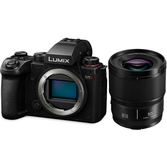 Panasonic LUMIX S5II Mirrorless Camera with 50mm f/1.8 Lens