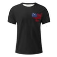 thumbnail image 6 of Taqqpue 4th of July Shirts for Men USA American Flag Patriotic Independence Day Higher Quality Short Sleeve T-Shirt M-4XL, 6 of 6