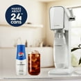 thumbnail image 2 of SodaStream Art (White) Sparkling Water Maker Bundle, with CO2, DWS Bottles, and Pepsi Flavor Mix, 2 of 9