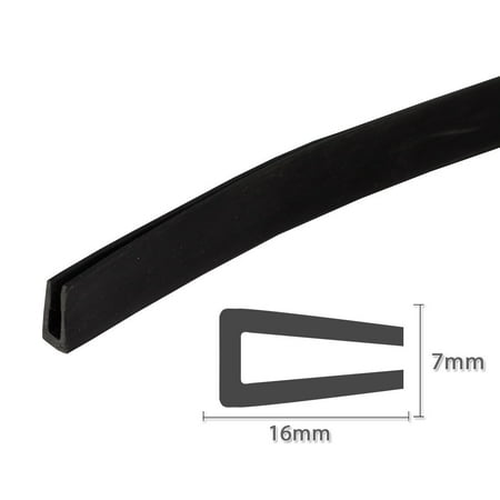 

5/8 x3/11 Auto Parts Universal EPDM Rubber Seal Door Window Protector (10ft)