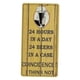 thumbnail image 1 of Artesanía elegante lamentable de la decoración del colgante de pared del garaje del pub del bar  Hora de la cerveza BLESIY Signo de chapa de metal de hierro fundido retro, 1 of 5