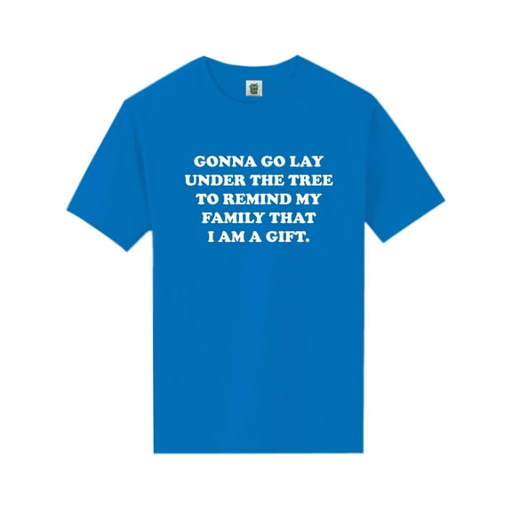 Gonna Go Lay Under The Tree Short Sleeve Neon T-Shirt