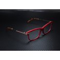 thumbnail image 3 of GUCCI GG0524O 008 Square Burgundy Shiny Gold Demo Lens 54 mm Women's Eyeglasses, 3 of 6