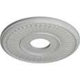 thumbnail image 3 of Ekena Millwork 15 3/4"OD x 3 7/8"ID x 3/4"P Berkshire Ceiling Medallion (Fits Canopies up to 7"), Hand-Painted Frost, 3 of 6
