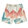 thumbnail image 7 of FORMRS Boys Swim Trunks Quick Dry Mesh Liner Boardshorts Sizes XS-XL, Watercolor Butterflies, 7 of 7